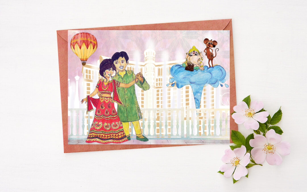 Ankita and Rishab Wedding Invite